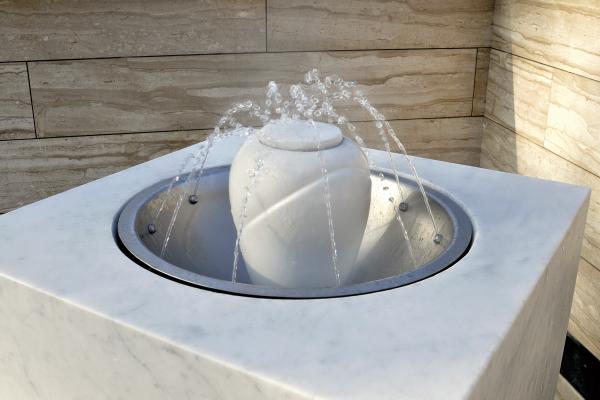 Jardín fuente del reposo